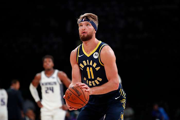 Domantas Sabonis inked a four-year, $74.9 million deal to remain with the Pacers.